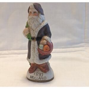 Santa Father Christmas Figurine Christmas Holland 1893 with Makers Mark